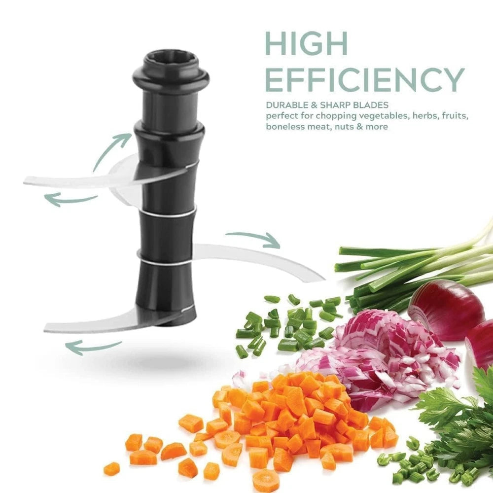 Manual Hand Press Food Vegetable Chopper Garlic Onion Cutter Processor Vegetable