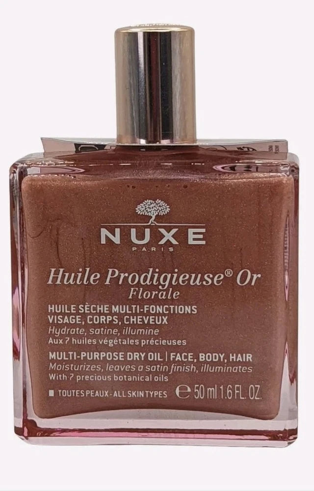 Huile Prodigieuse Or Florale Nuxe Multi Purpose Dry Oil Face Body Hair 50ml
