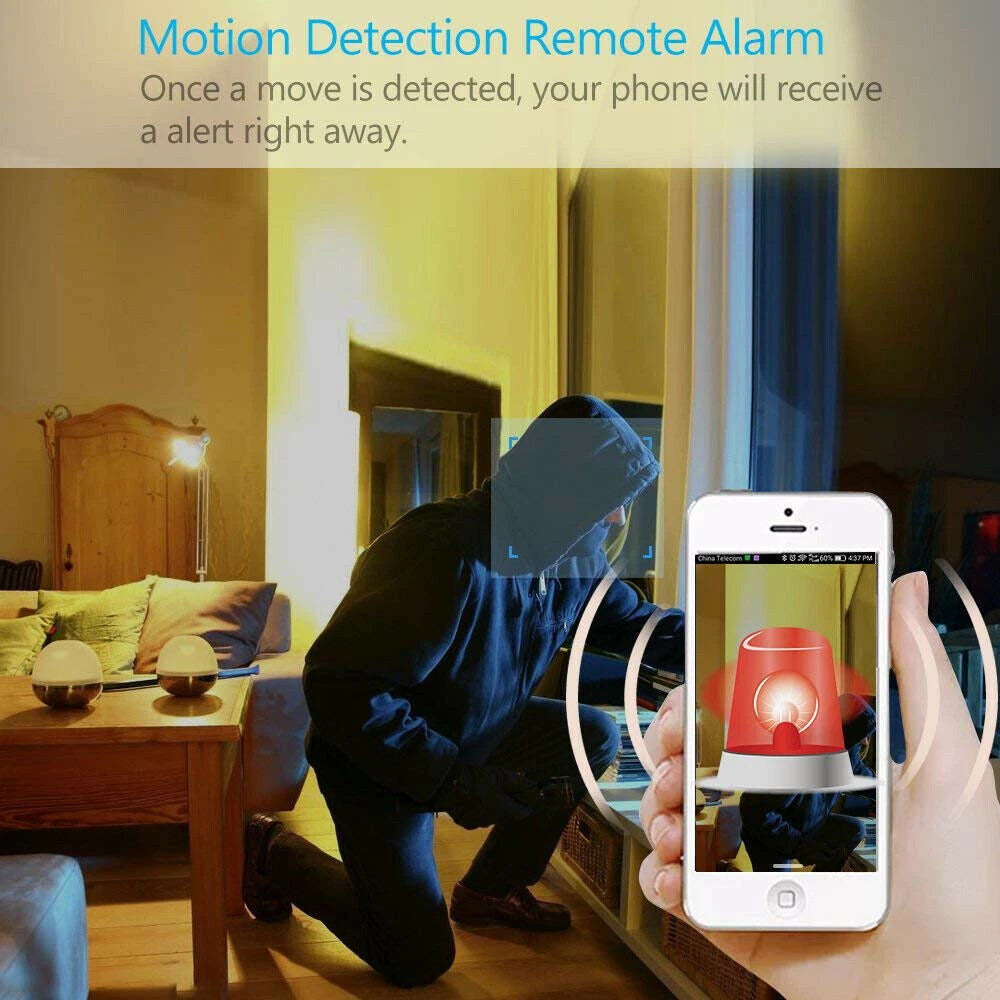 HD 1080P Mini Camera Home Wireless WiFi Security Smart Cam IR Night Vision DVR