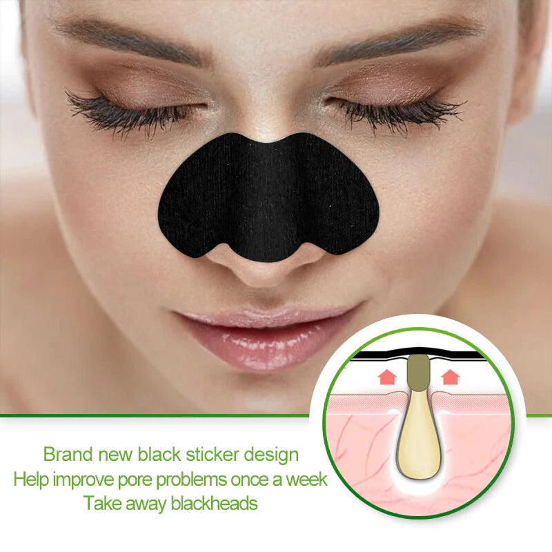 10pcs Nose Pore Strips Blackhead Removal Unclog Pores Smooth Deep Cleansing NEW