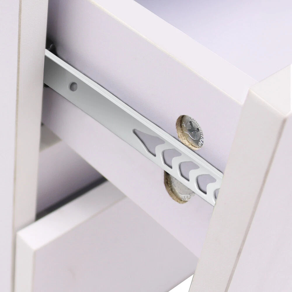 White Modern Bedside Table Cabinet Chest of Drawers 2 3 4 5 6 8 Drawer Bedroom