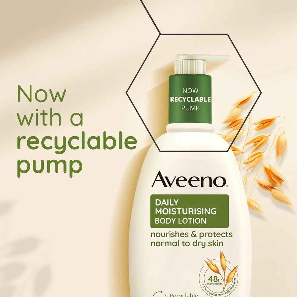 Aveeno Daily Moisturising Body Lotion, With Soothing Oats 500ml UK Free delivery