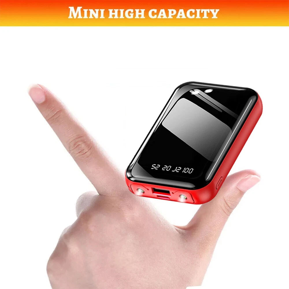 9000000mAh Power Bank Fast Charger Battery Pack Portable 4 USB for Mobile Phone.