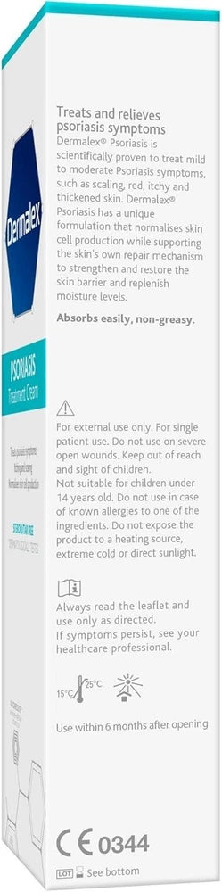 Dermalex Psoriasis Treatment Cream – Clinically Proven to 60 g (Pack of 1)