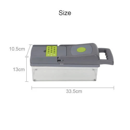 16 in 1 Vegetable Chopper Salad Fruit Mandolin Slicer Food Dicer Cutter Peeler