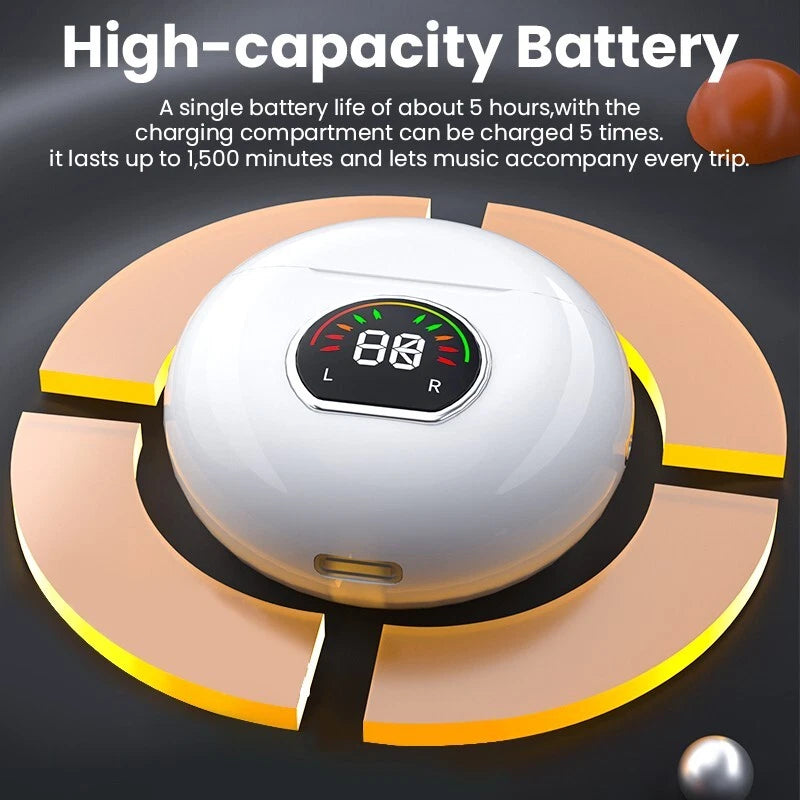 Bluetooth Wireless Headphones TWS Earphones Mini In-Ear Pods For iPhone Android