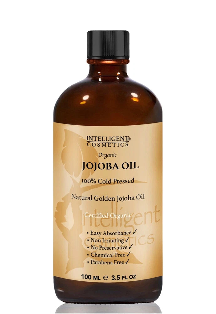 Jojoba Oil Golden 100% Cold Pressed Certified Organic Pure & Natural Jojoba Oil