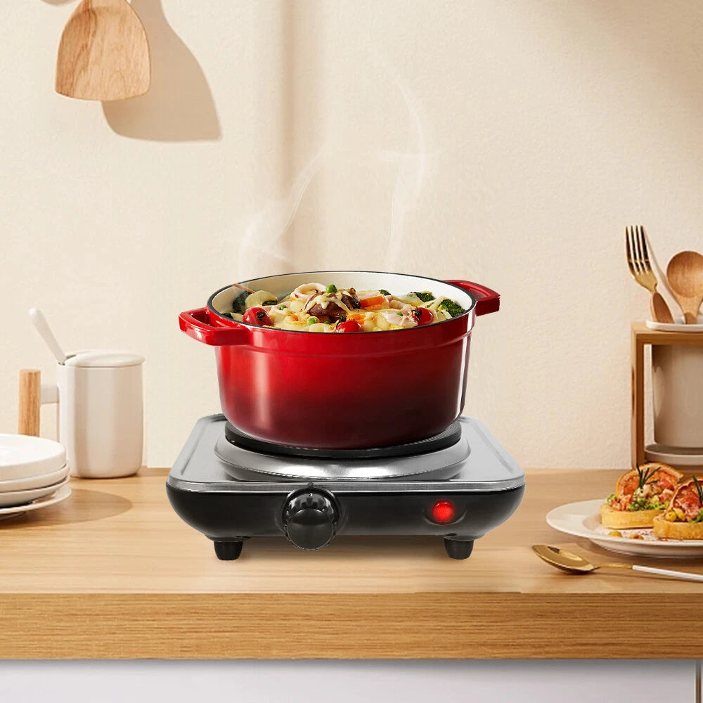 New Electric Hot Plate Portable Single Double Table Top Cooker Kitchen Hob Stove