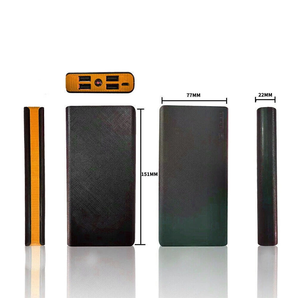 9000000mAh Power Bank Fast Charger Battery Pack Portable 4 USB for Mobile Phone.