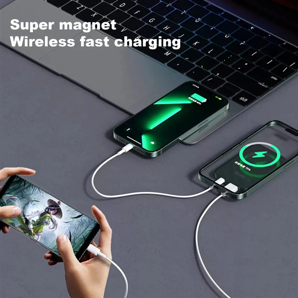 Magsafe Power Bank Portable Charger 10000mAh Magnetic Battery Pack For iPhone UK