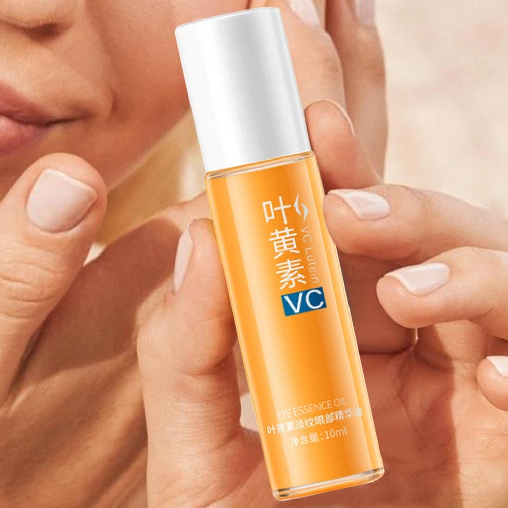 3x Lutein Eye Essence Oil VC Eye Serum Anti-Wrinkle Moisturizing 10ml