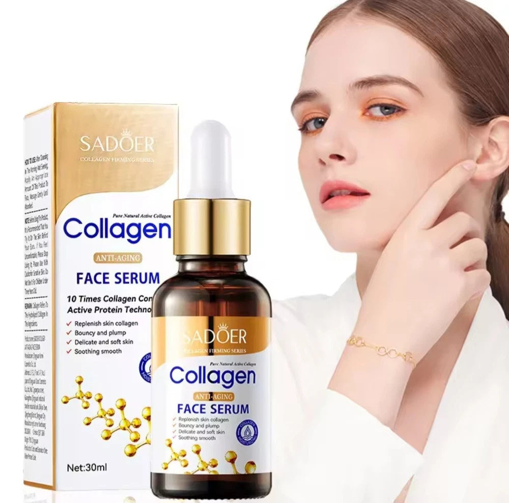 Collagen Face Serum 10x Collagen Content Active Protein Technology  30ml