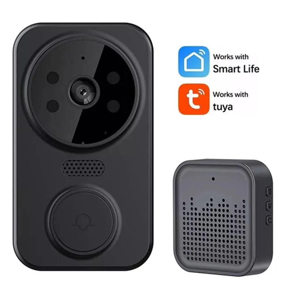 Wireless WiFi Video Doorbell Smart Phone Camera Door Bell Ring Intercom Security