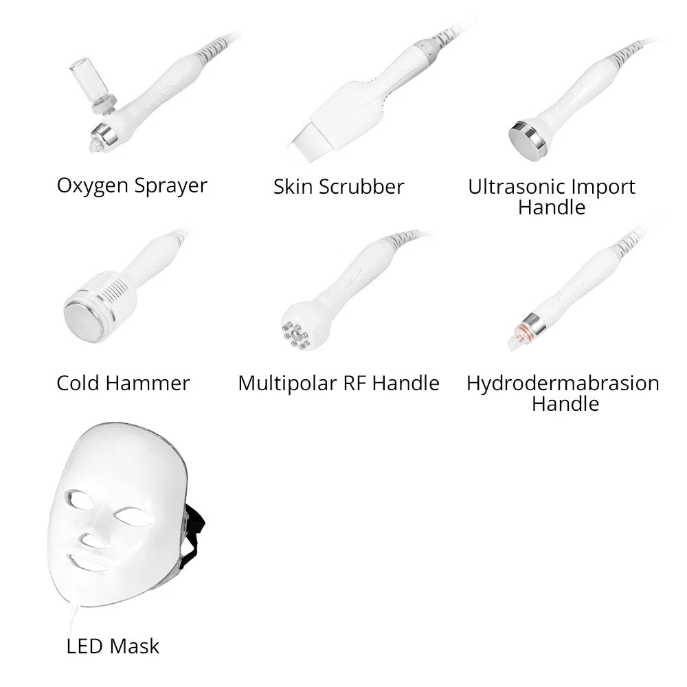 6/7 in 1 Hydra Water Facial Cleaner Aqua Peel Hydro Dermabrasion Beauty Machine