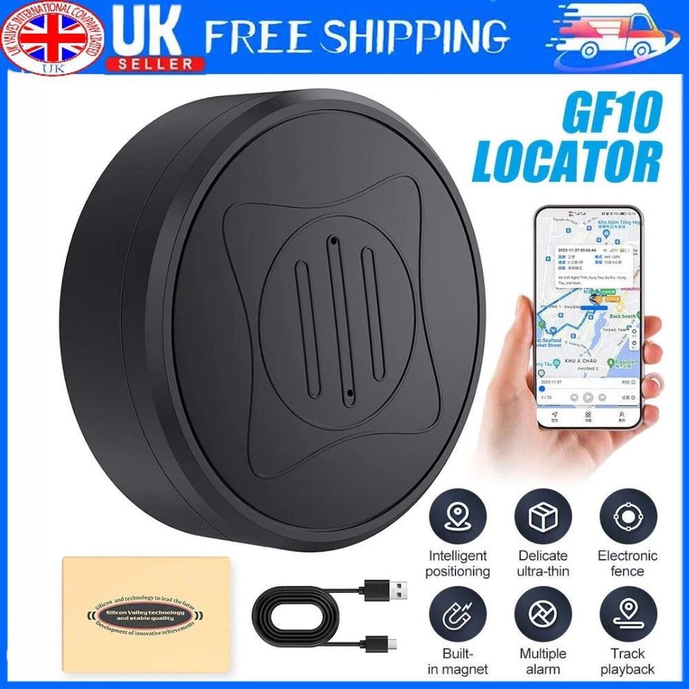 Mini GPS Car Tracker Universal Magnetic Vehicle Bike Tracking Device Wireless UK