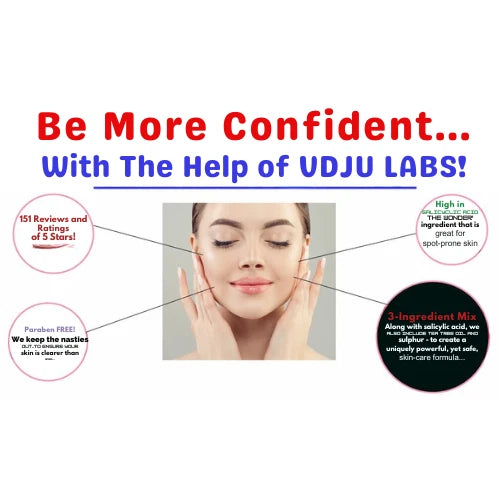 Salicylic Acid Spot Treatment for Blackheads & Blemishes, Paraben-Free VDJU  UK