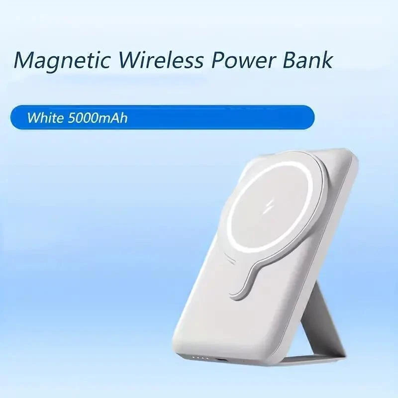 Foldable MagSafe Battery Pack Magnetic Power Bank for iPhone 13/14/15/16 Pro Max