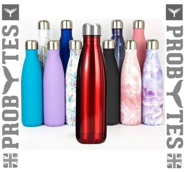 Stainless Steel Water Bottle Double Wall Vacuum Insulated Thermal Flask Sports