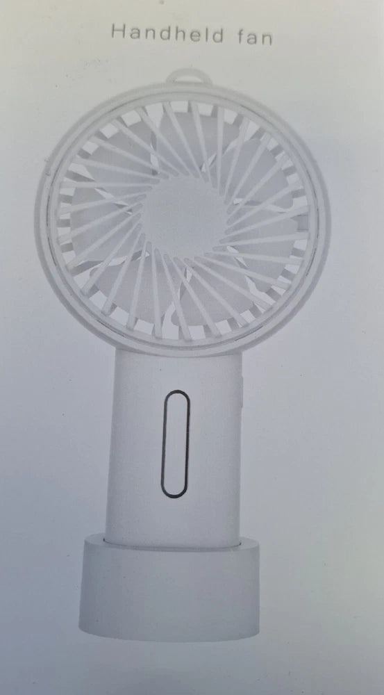 Mini Handheld Fan Portable Folding Desk Cooler Cooling USB Rechargeable 148g