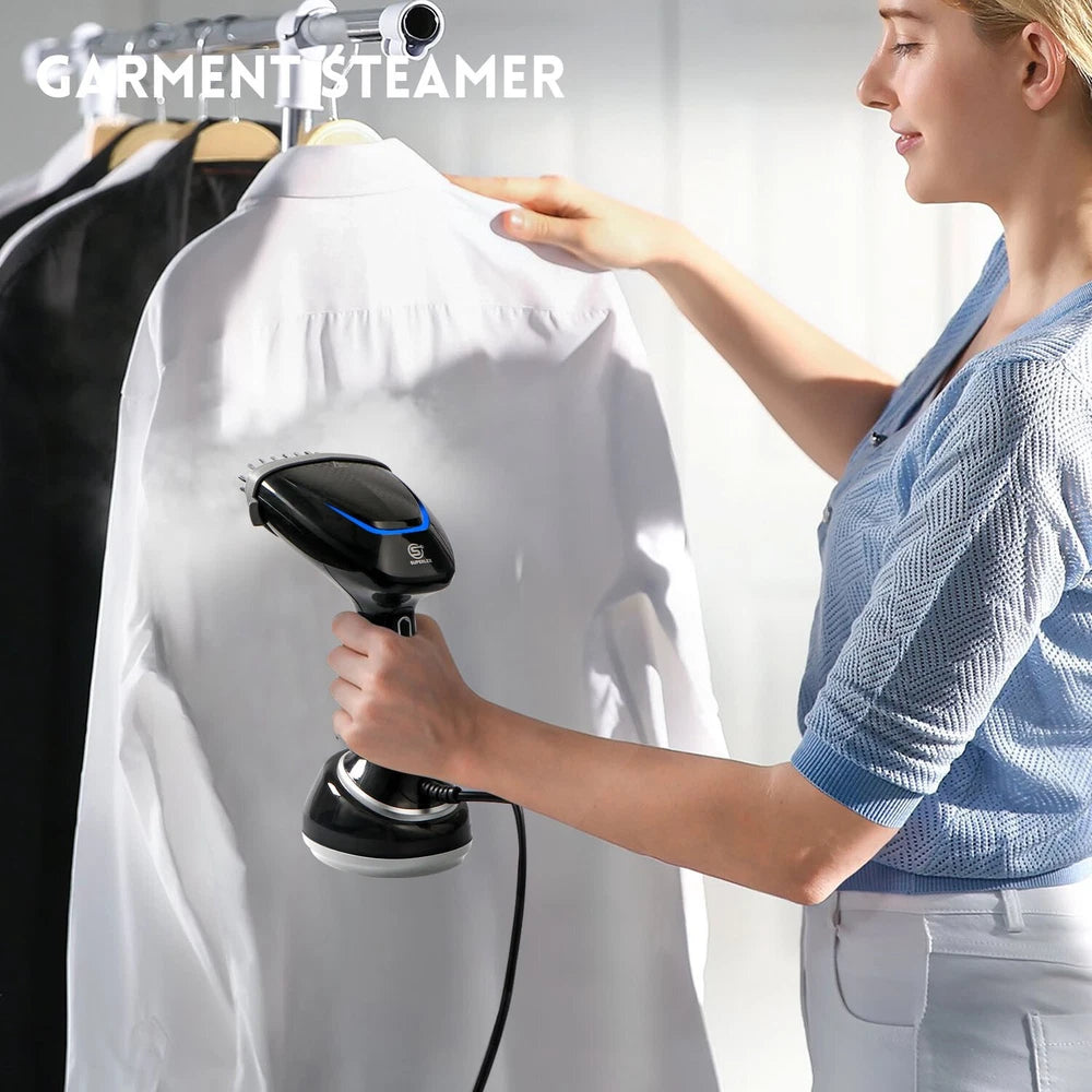 Portable Handheld Garment Clothes Steamer Travel Steam Iron Heat Fast UK.