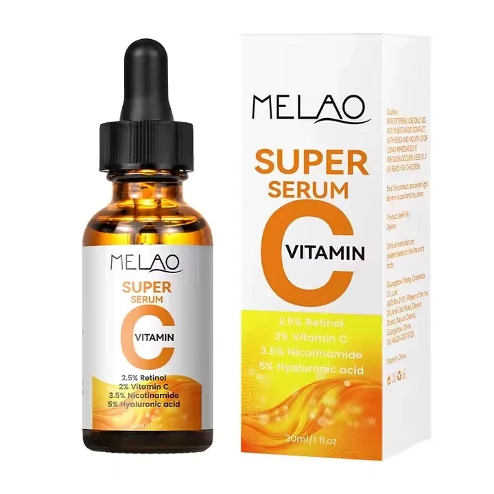 Melao Vitamin C Super Serum Retinol Hyaluronic Acid & Nicotinamide