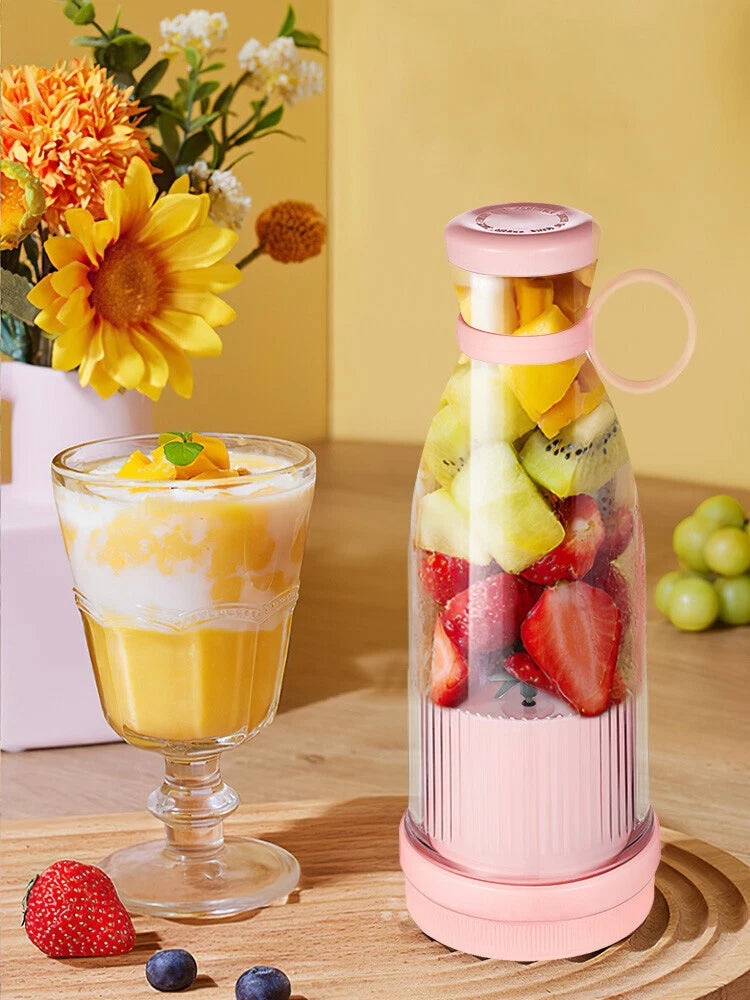 Portable Blender Personal Bottle Powerful Mini Fresh Juice,Blender Juicing Cup