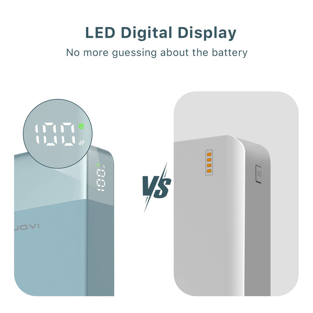 Power Bank 20000mAh 45W PD3.0 Charger External Battery Backup For Mobile Phone