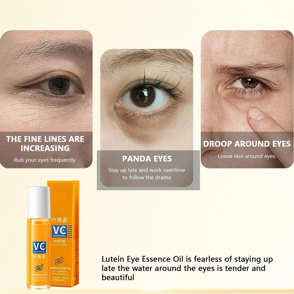 Firming Anti-wrinkle Eye Essence Oil Moisturizing Lutein Vc Retinol Oils