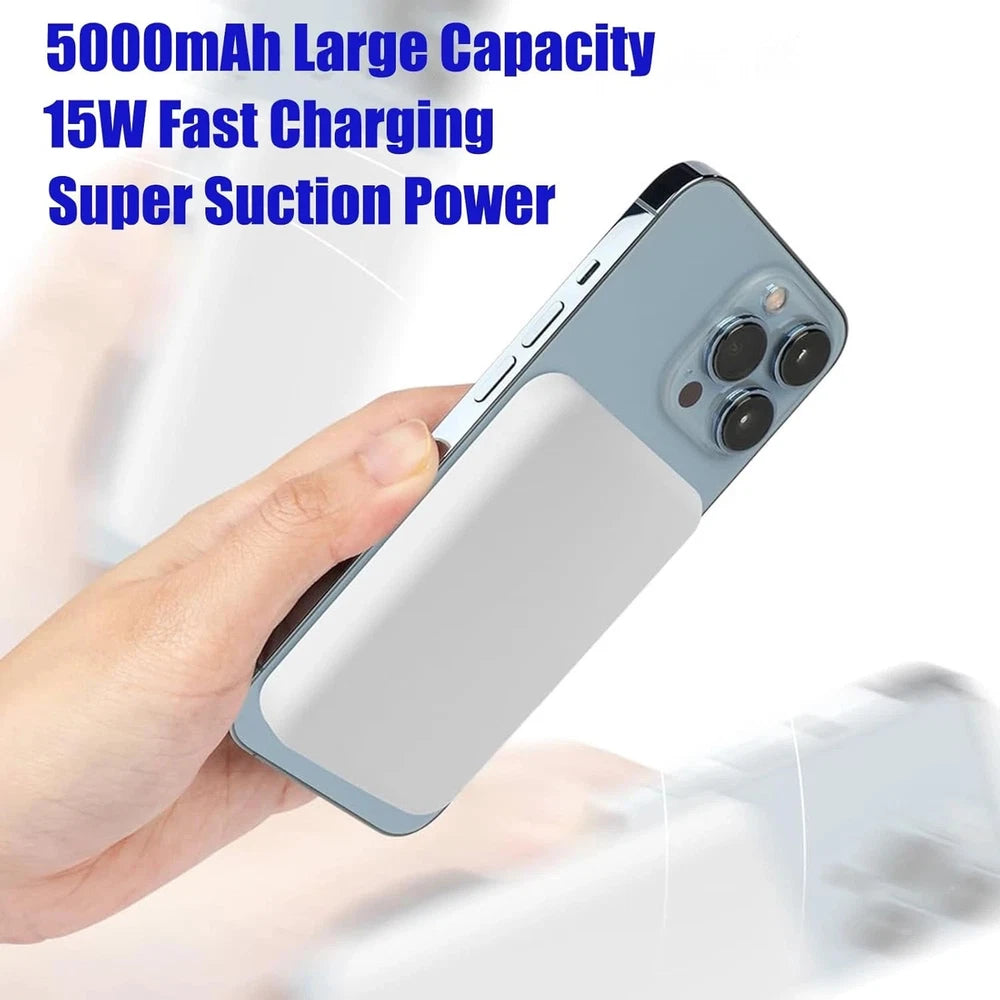 900000mAh Power Bank Magnetic Battery Pack Wireless Charger for iPhone 16/15/14