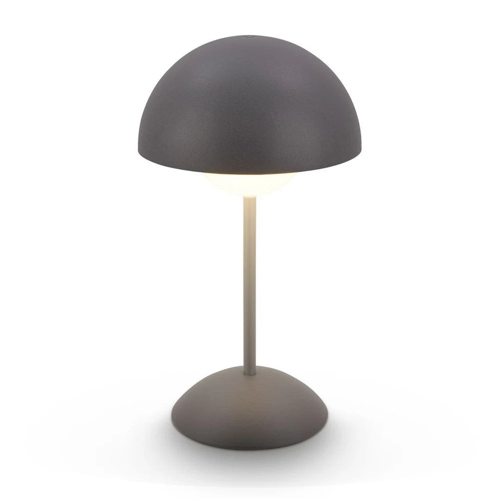 Table Lamp Rechargeable LED Desk Night Light Dimmable Cordless Touch Anthracite