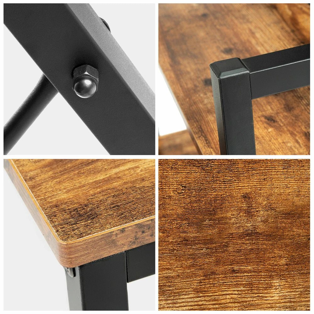 Home Office Computer Writing Desk Pc Laptop Workstation Table with Foldable Legs