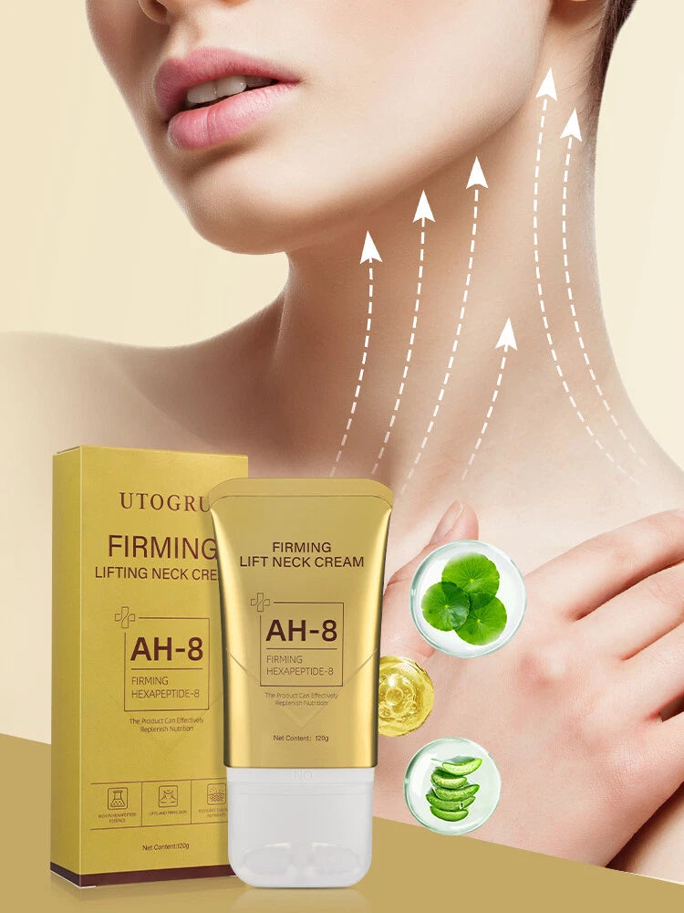 AH 8 Firming Neck Cream for Crepey Skin Body Moisturize Comfort Roller Neck Care