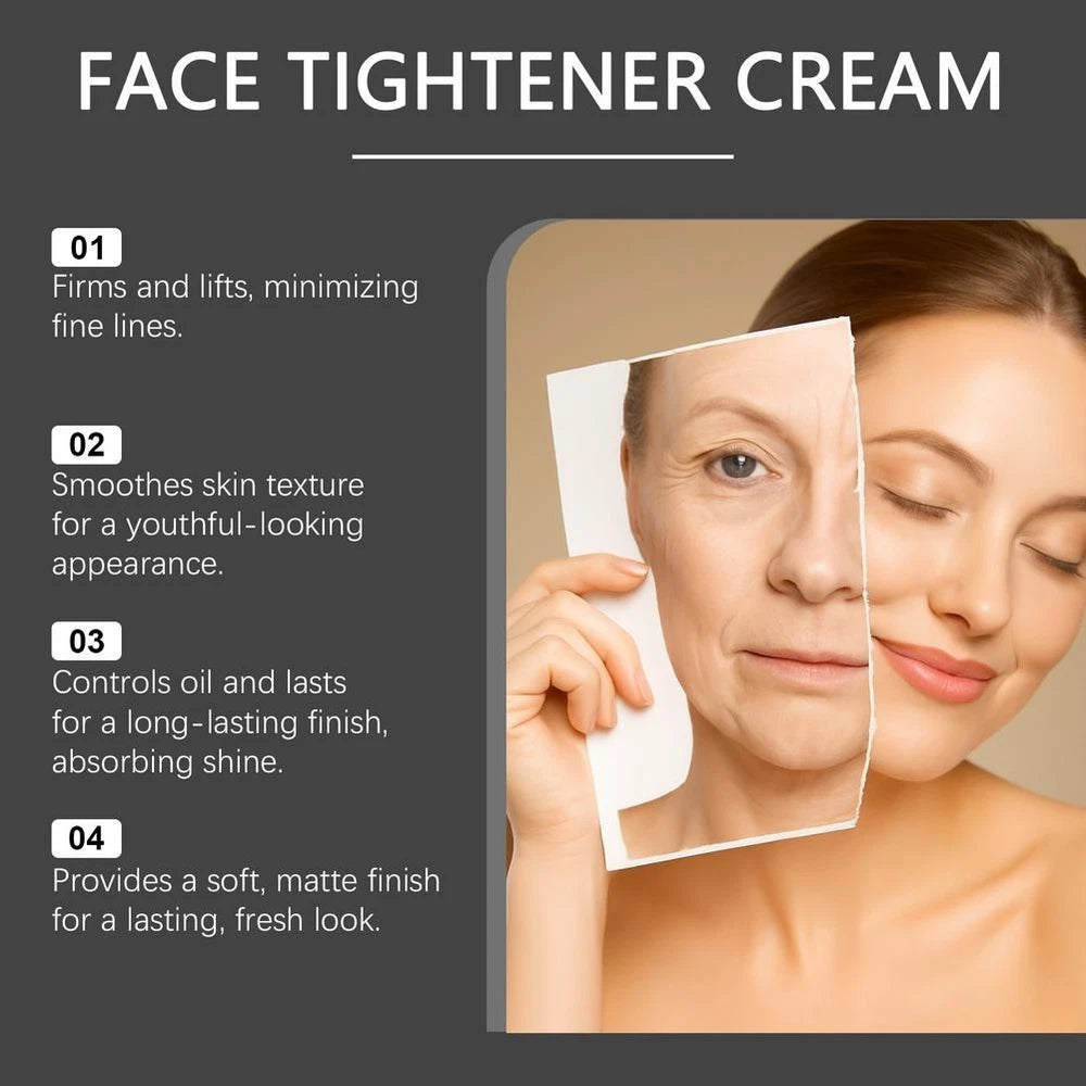 Instant Face Tightener Cream Gentle Skin Care Firming & Blurs NEW HO T
