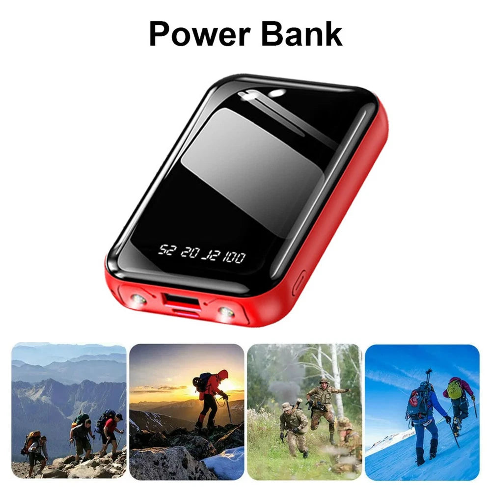 9000000mAh Power Bank Fast Charger Battery Pack Portable 4 USB for Mobile Phone.