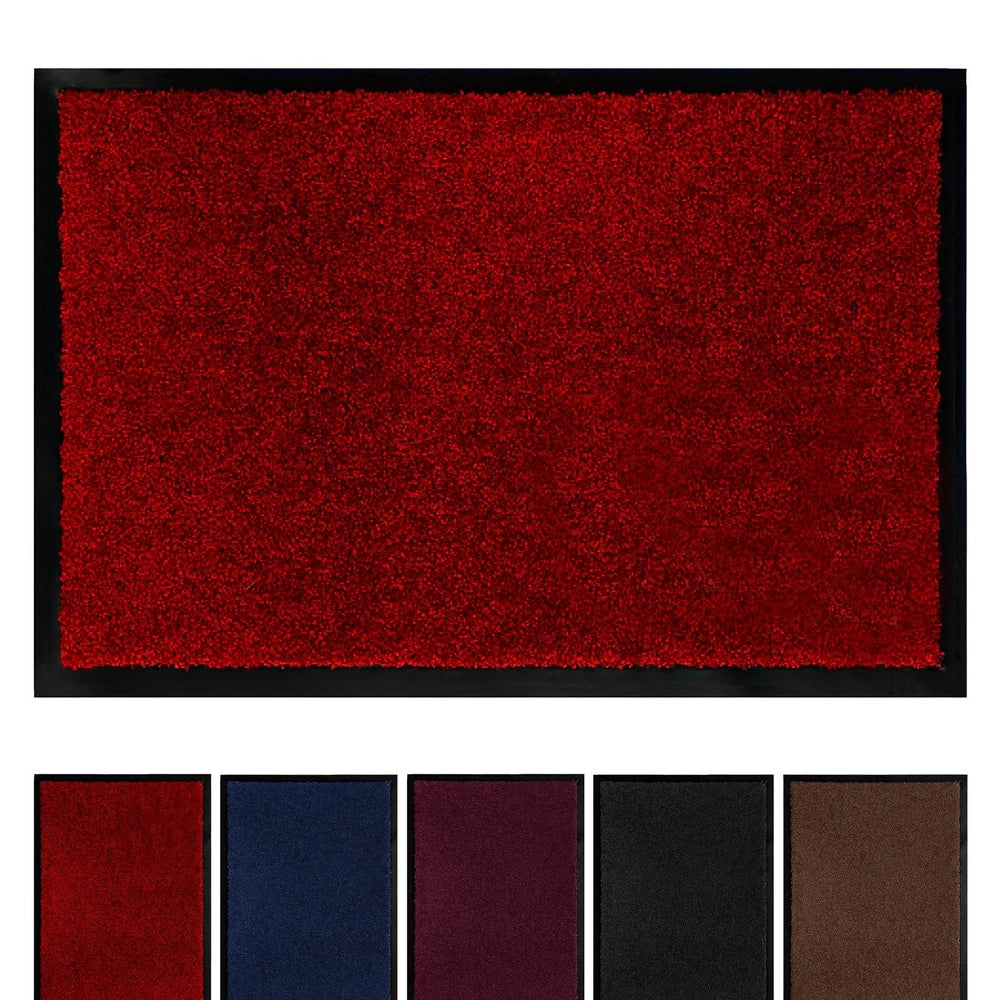 Door Mat Heavy Duty Barrier Rubber Entrance Non-Slip Floor Rugs Kitchen Runner