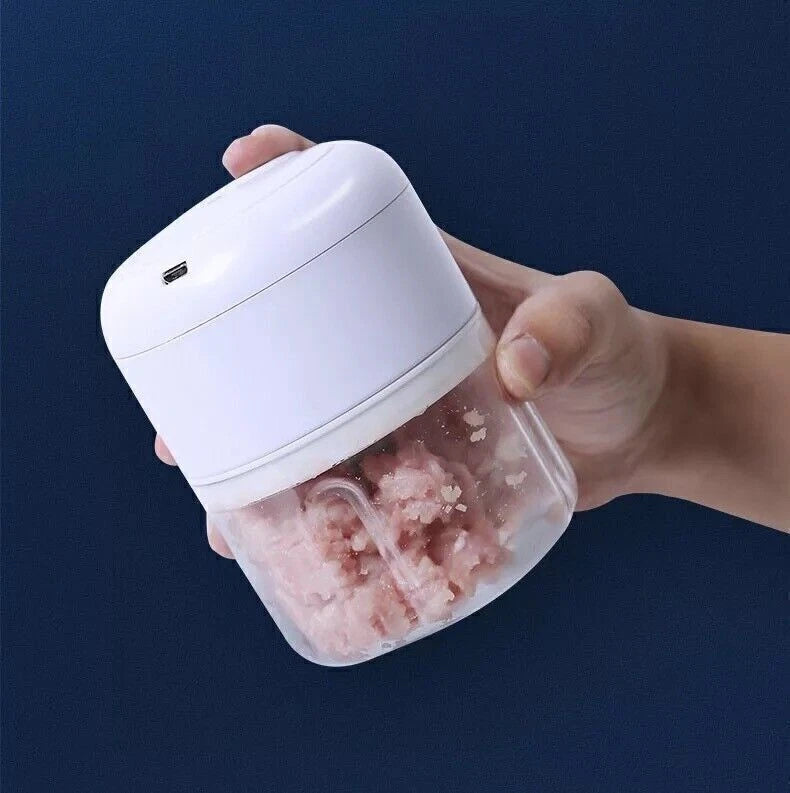 Portable Mini Food Chopper / Blender / Processor - 250ML - Wireless - USB - UK