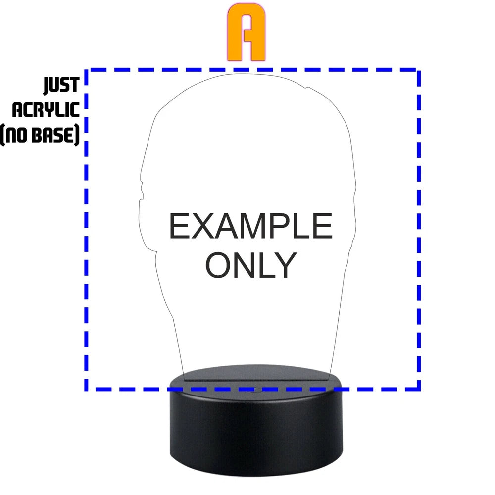 Charizard Night Light | Pokemon Night Light | Personalised LED 3D Charizard Lamp