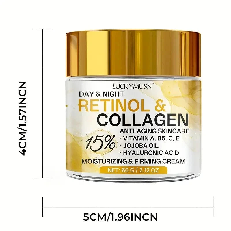 Retinol & Collagen Face Lifting Cream with Hyaluronic Acid Q10 Anti Aging