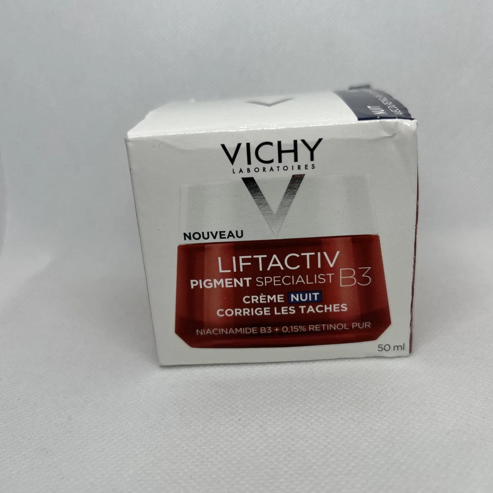 Vichy Liftactiv B3 Tone Correcting Night Cream Retinol B3- 50ml Exp 10/27  NEW