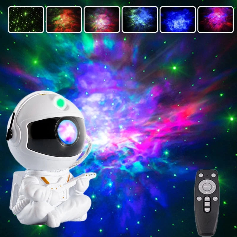 Astronaut Projector Starry Galaxy Night Light LED Lamp Space Nebula w/Remote UK