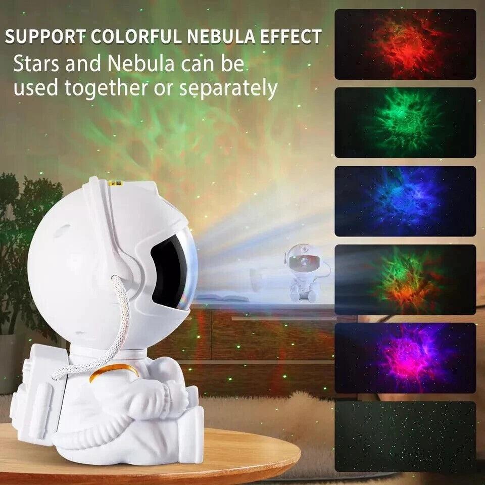 Astronaut Galaxy Projector Starry Star Sky Night Light Nebula Remote Projection