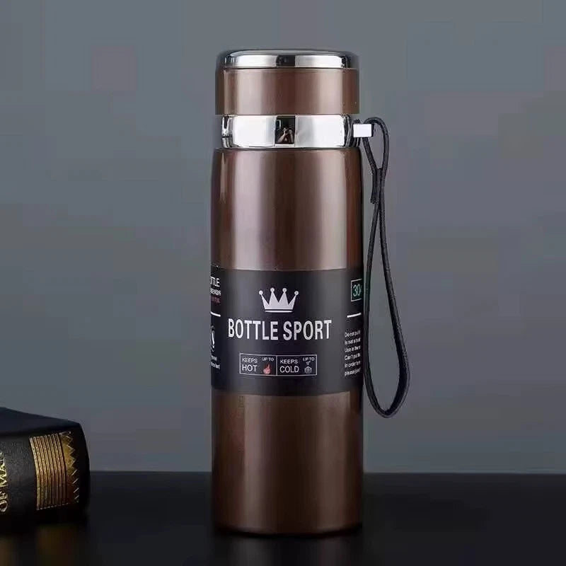 1L Thermal Water Bottle Keep Cold and Hot Water Bottle Thermos for Water Tea Cof