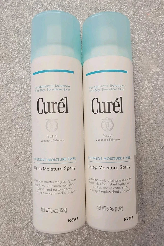 🌟🌟 2x150ml Curel Japanese Skincare Deep Moisture Face Spray 🌟🌟