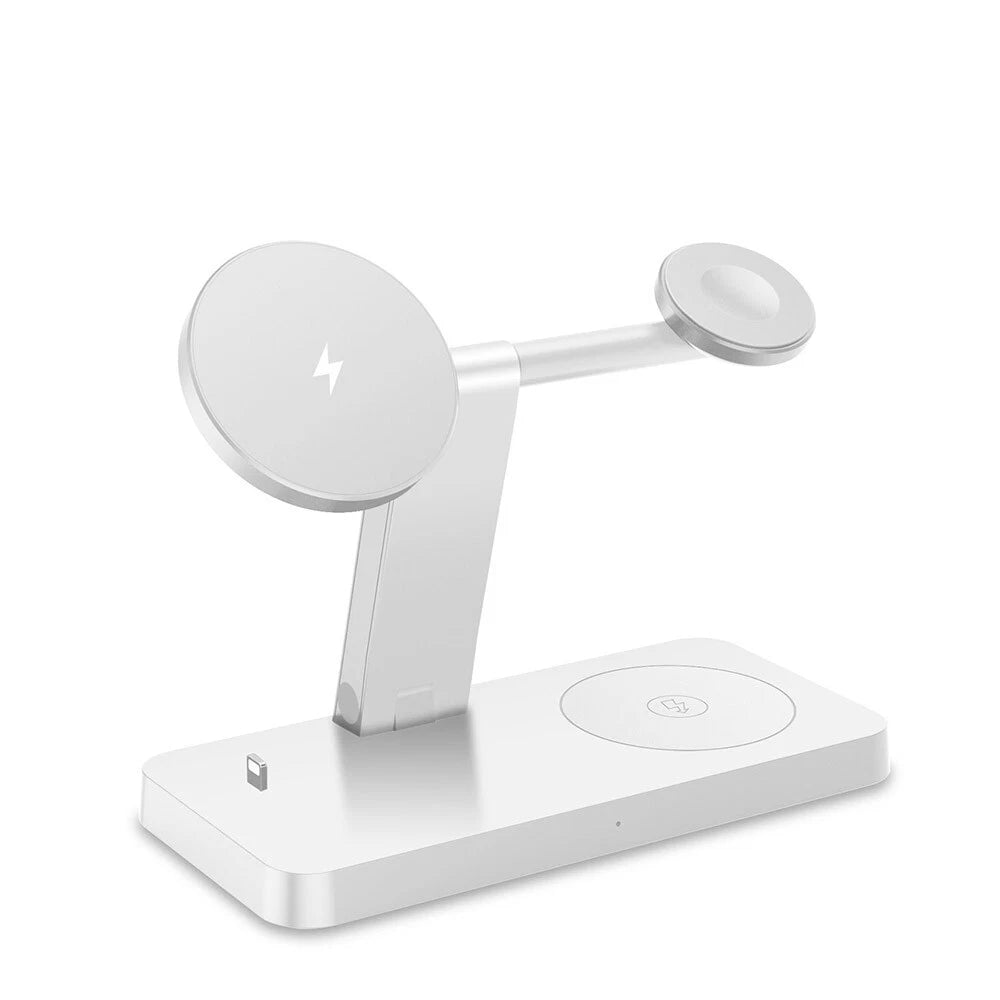 Wireless Charger 4in1 Fast Dock Charging Station For Apple Watch iPhone 16 15 14