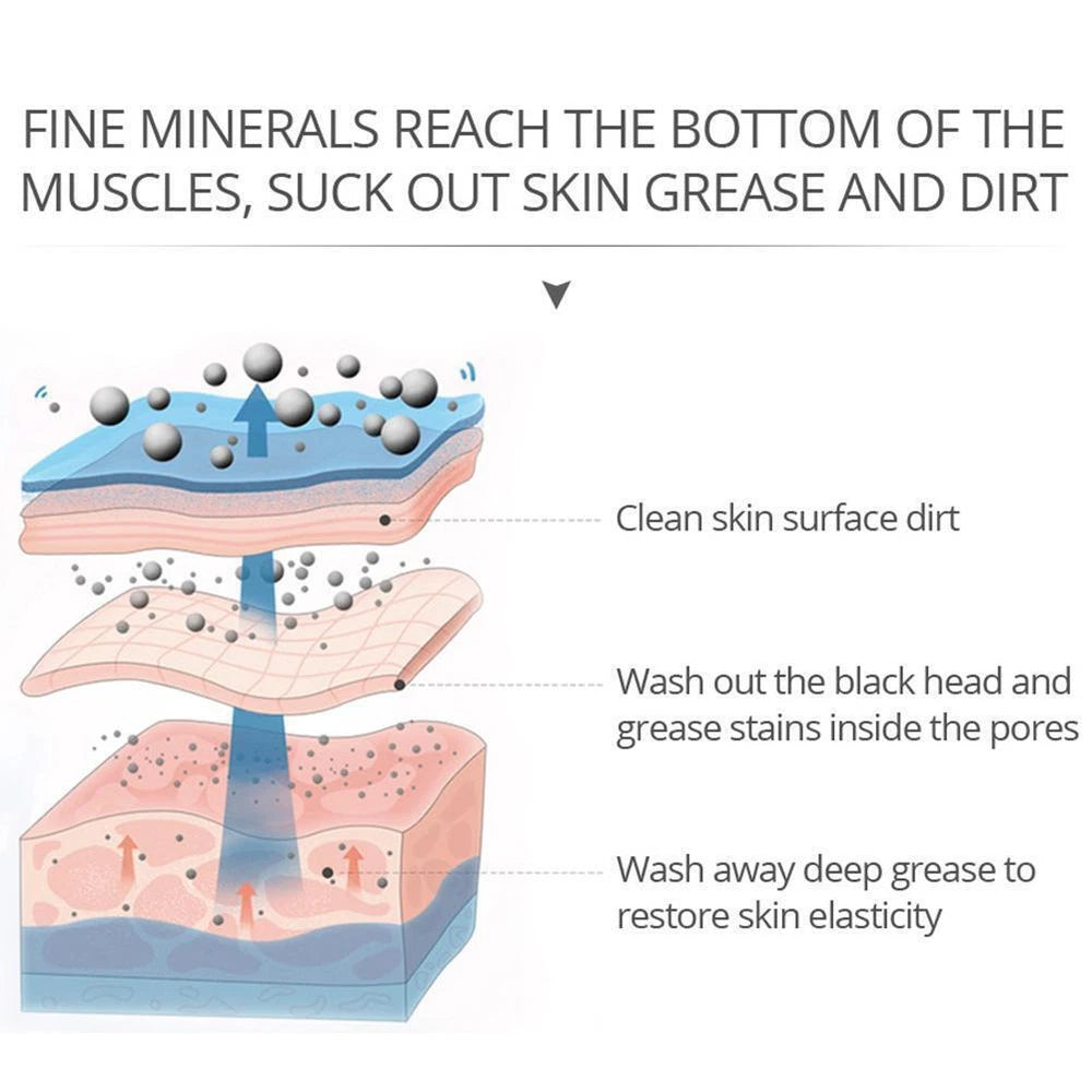 Bamboo Charcoal Blackhead Removal Peel-Off Nose Mask Clean Pores Tool♤