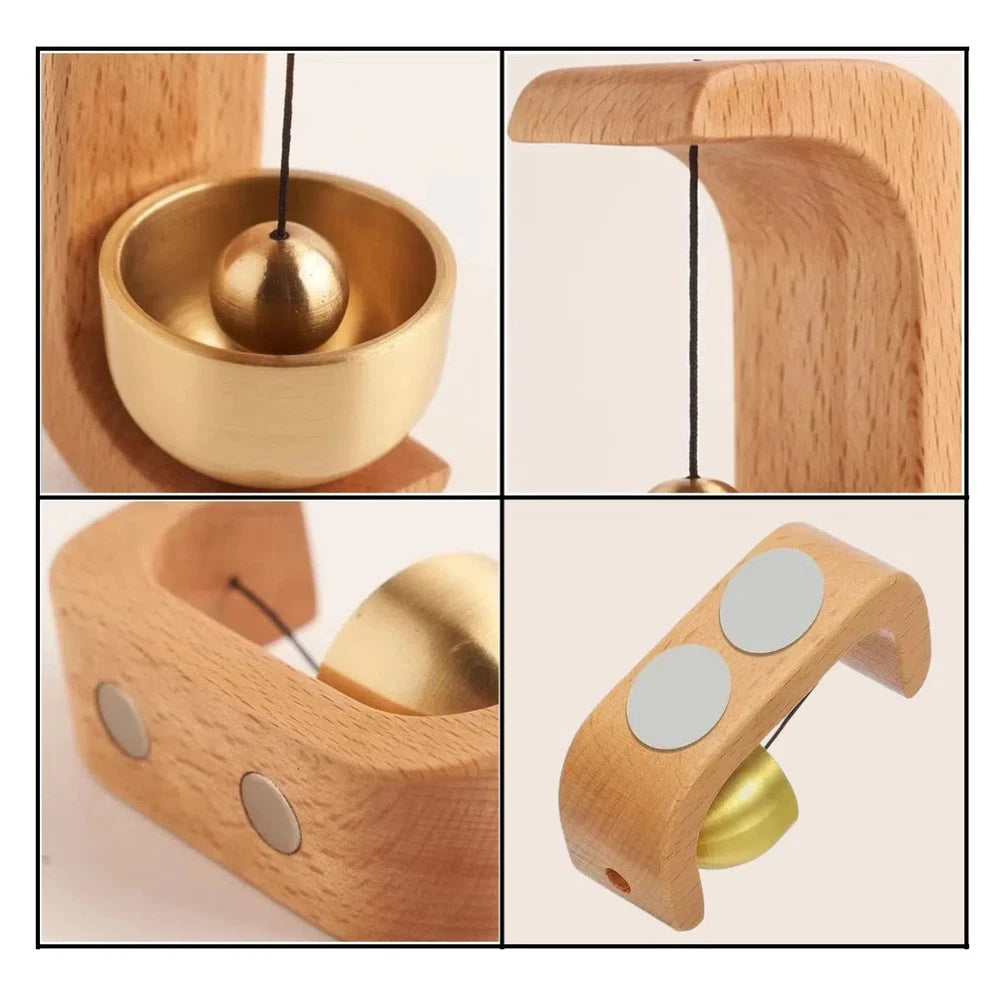 Magnetic Entrance Hanging Doorbell Door Opening Entry Chime Doorbell C Shape