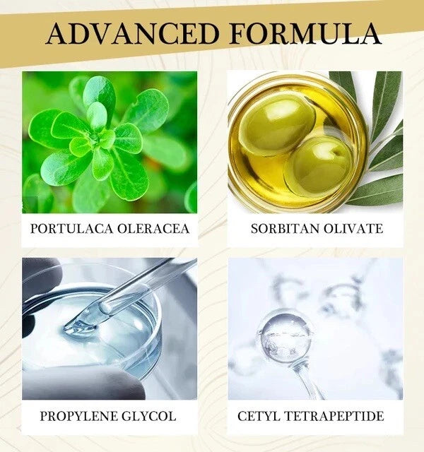 2PC Instant Remove Wrinkle Eye Cream Eye Bags Dark Circles Anti Puffiness Serum