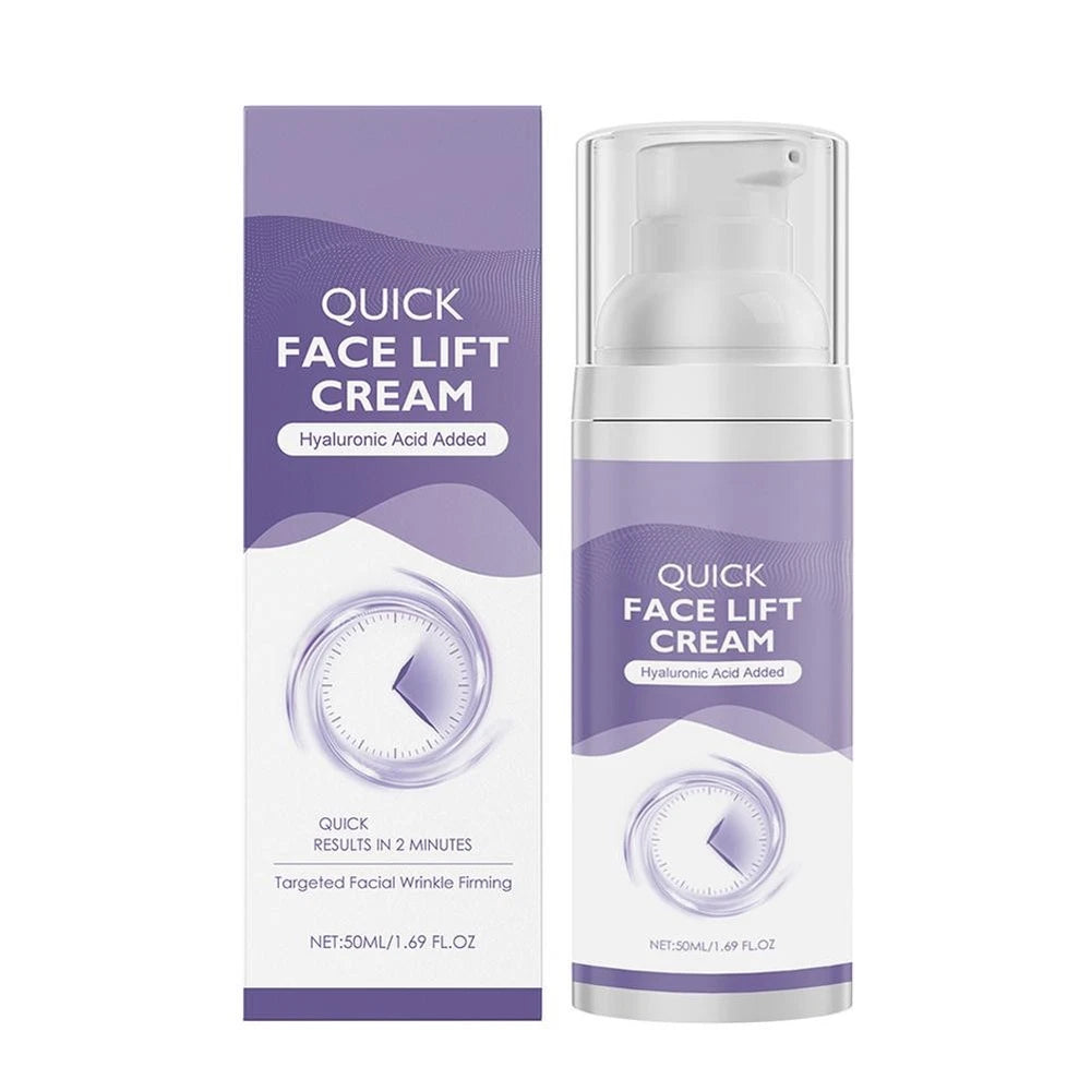 Face Lift Cream Serum Anti Ageing Moisturiser Hyaluronic Acid Added Tighte *