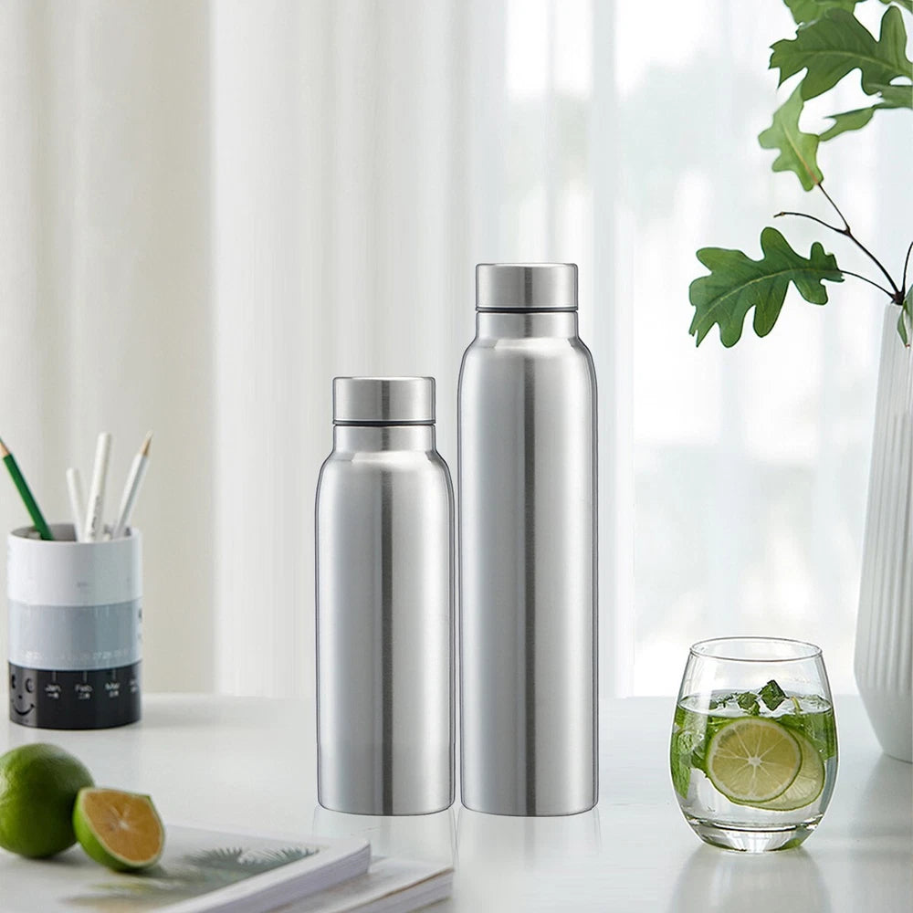 650/1000ml Vacuum Stainless Steel Water Bottle Outdoor Sport Flask Gift