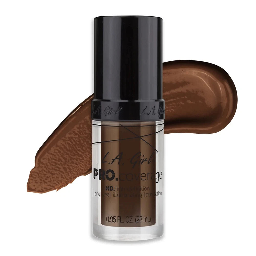 LA Girl PRO Coverage HD Long Wear Illuminating Foundation - Choose Your Shade -